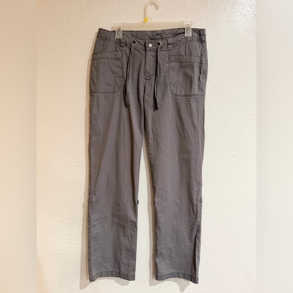 The North Face Gray Roll Up Hem Hiking Pants Size men’s Size M